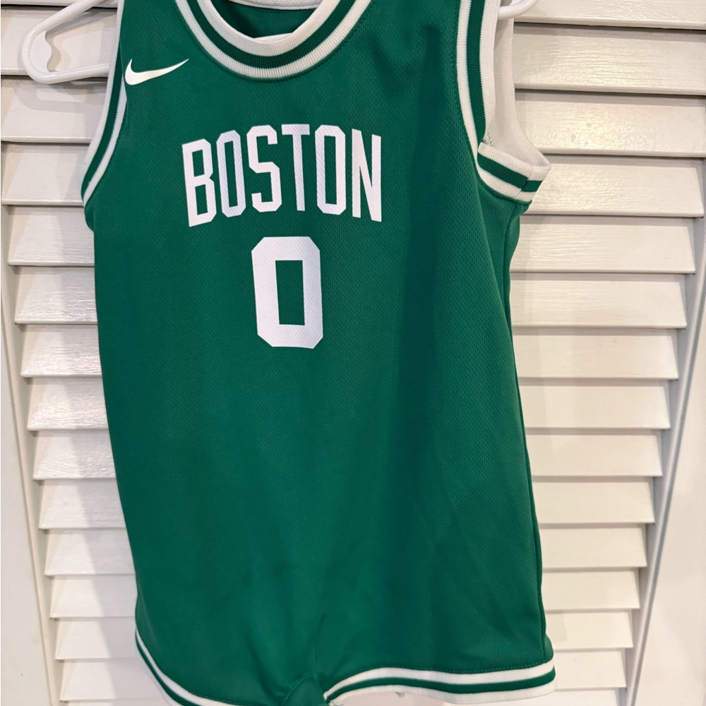 Nike Green Boston Kids Bodysuit